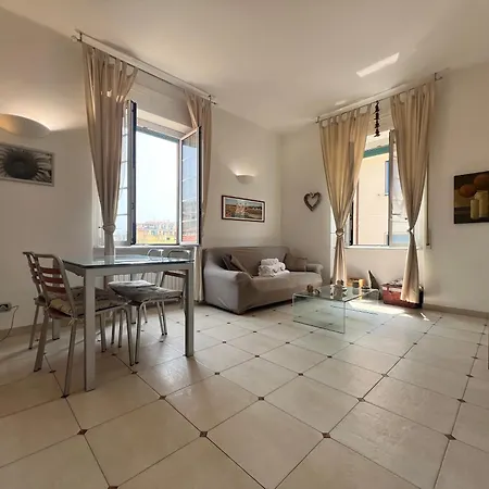 Welcome Riviera - Matte Location, 80 Sqm 2bedroom, 1bathroom, In Santa Margherita Ligure, Air Conditioning, Private Garage Available On Request At 25,00 Per Night *