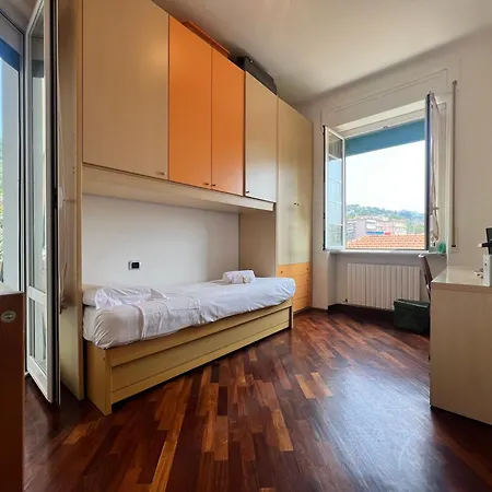 Matte Location, 80 Sqm 2bedroom, 1bathroom, In Santa Margherita Ligure, Air Conditioning Appartamento Santa Margherita Ligure